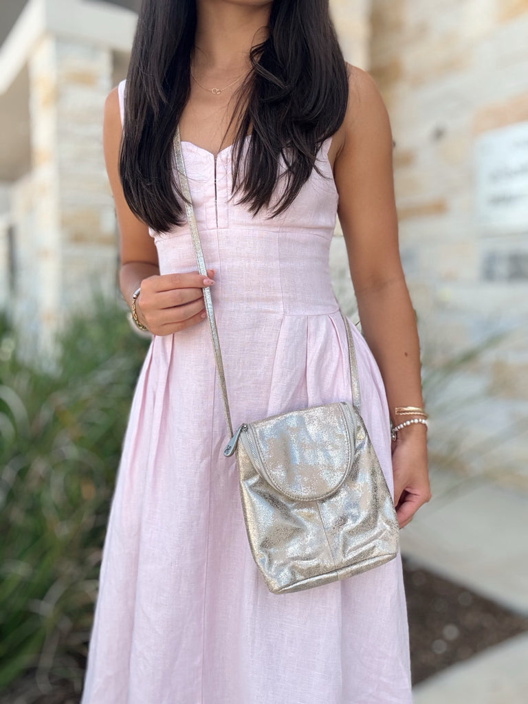 Hobo Metallic Crossbody