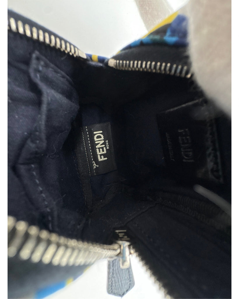 Fendi Multi-Color Monster Mini Backpack Key Charm
