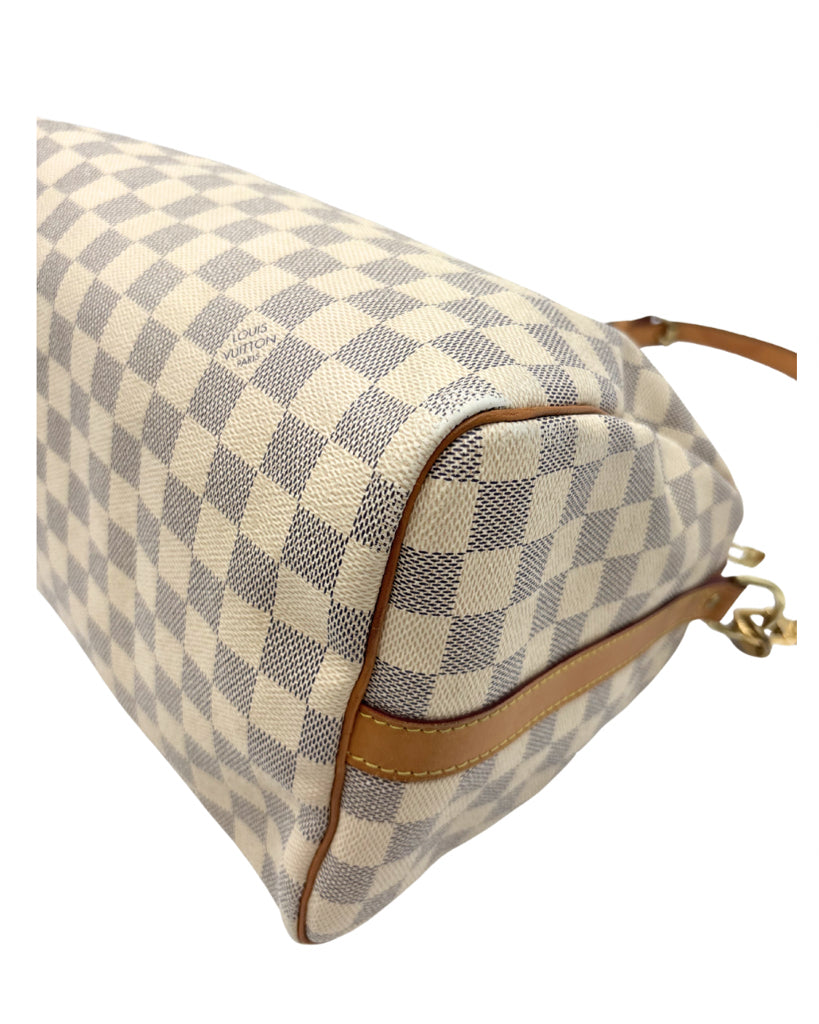 Louis Vuitton Speedy Bandouliere 30 Damier Azur