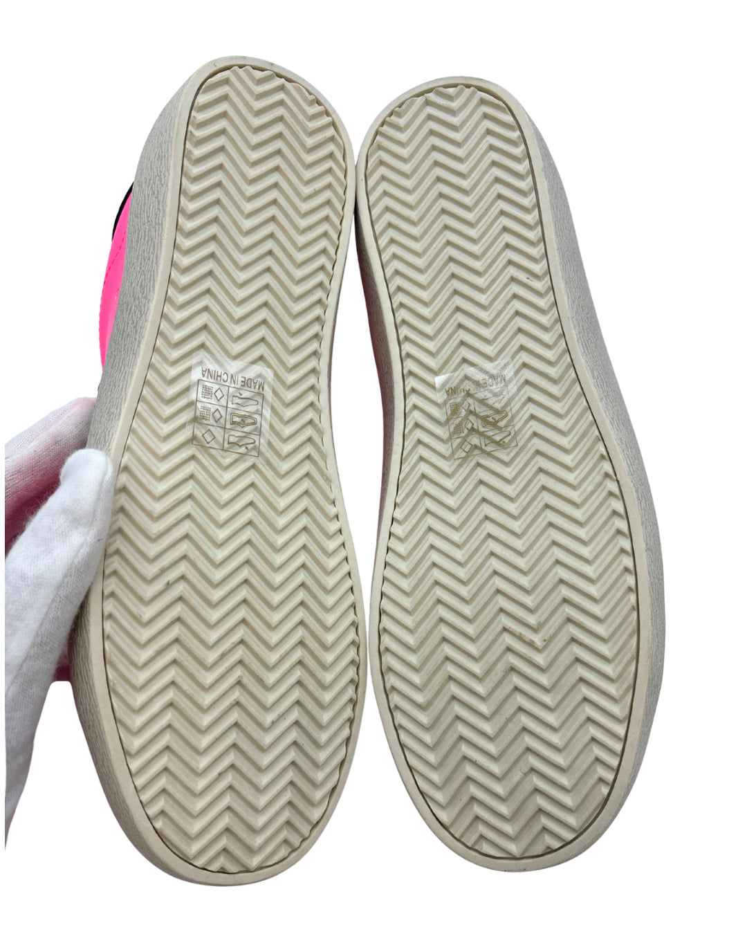 MiMi Size 7 Pink Sneakers