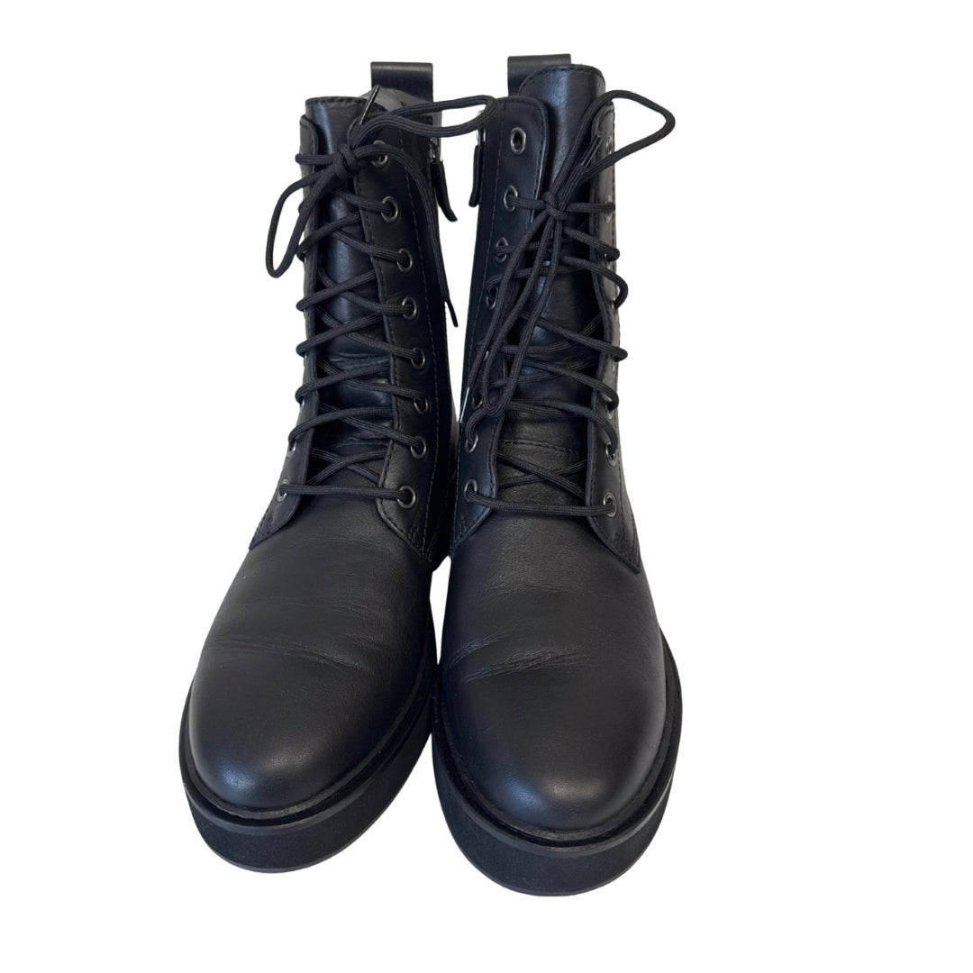 Eileen Fisher Size 7.5 Black Nelly Boots