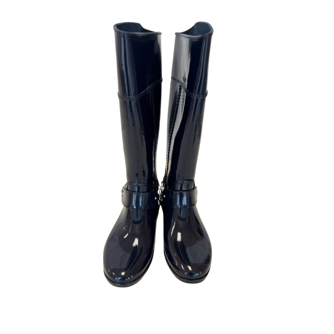 Michael Kors Size 9 Navy Rain Boots