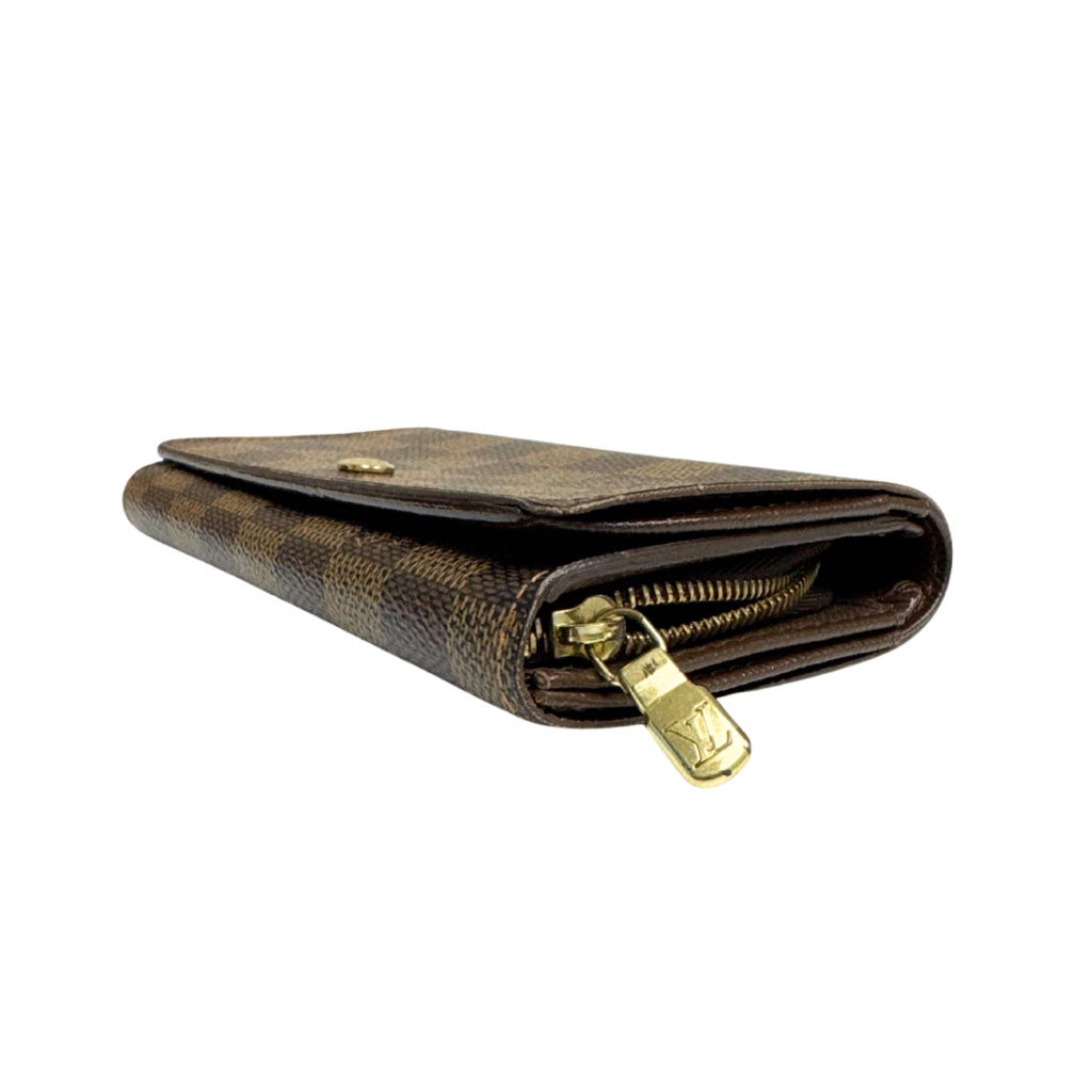 Louis Vuitton Damier Ebene Tresor Wallet