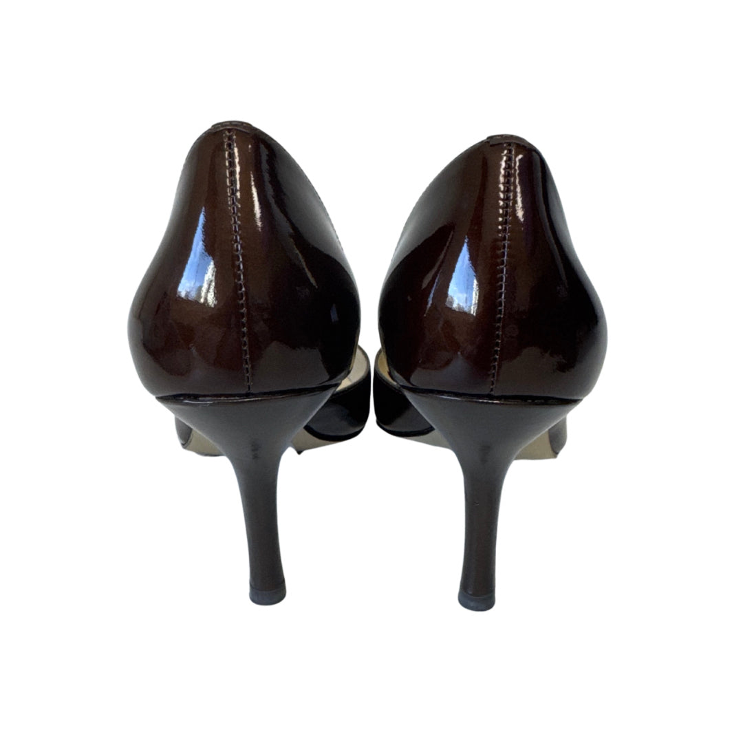 Ann Klein Size 6.5 Brown Heels