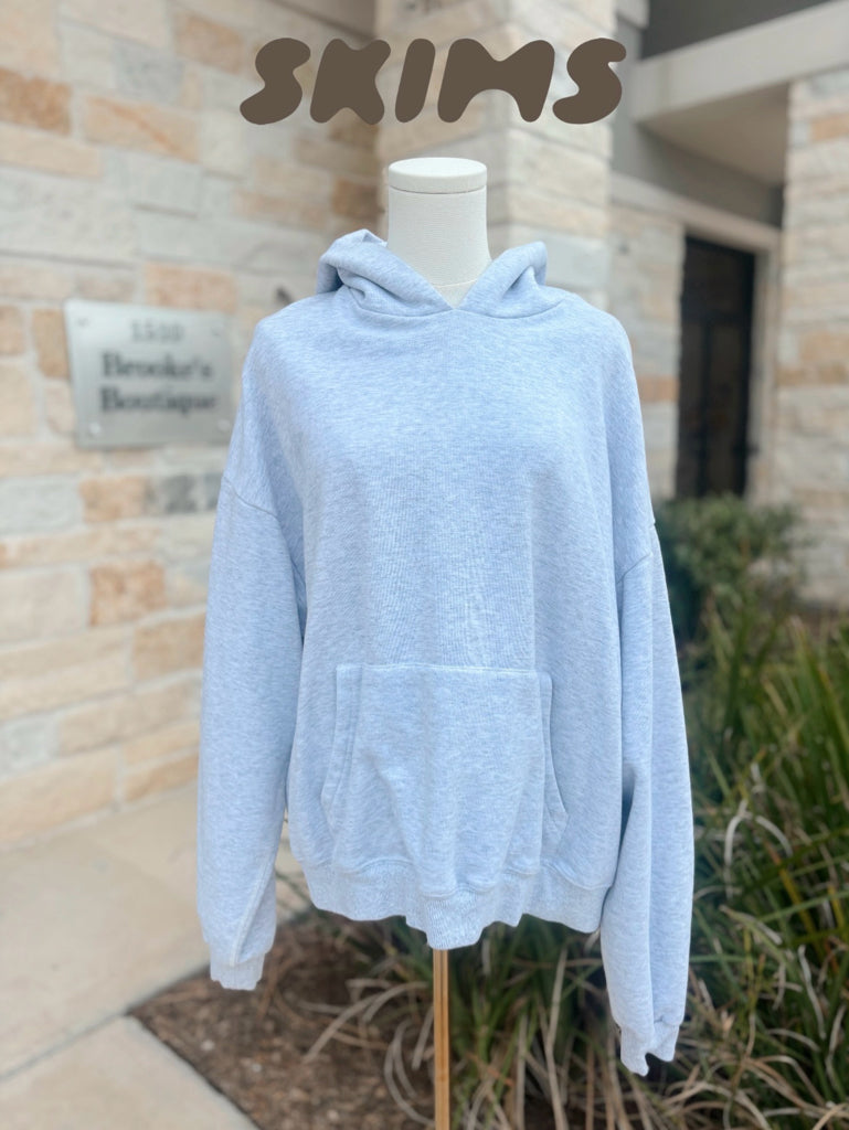 Retail$95 Skims Size 3X Gray Sweatshirt with Hoodie