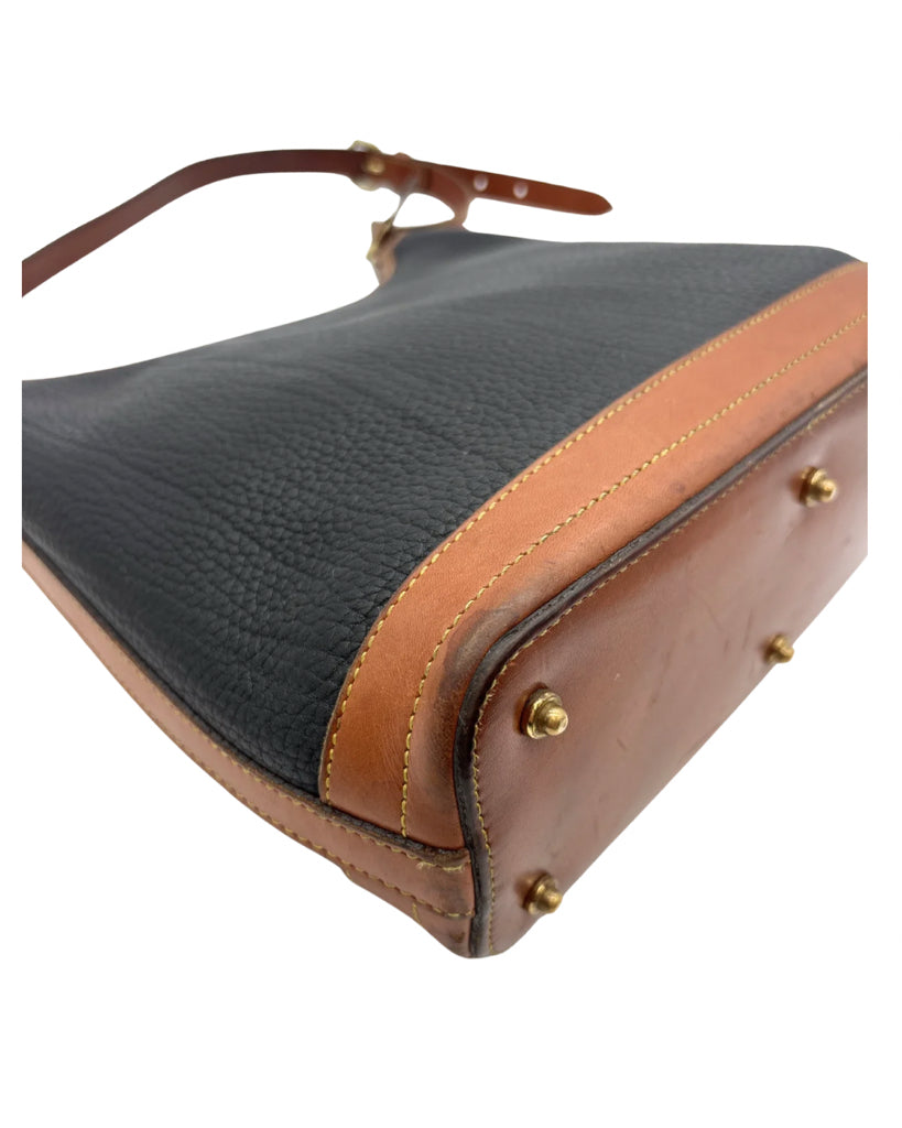 Dooney &  Bourke Black and Brown Purse