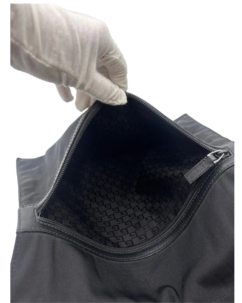 Gucci Nylon Crossbody Messenger Bag