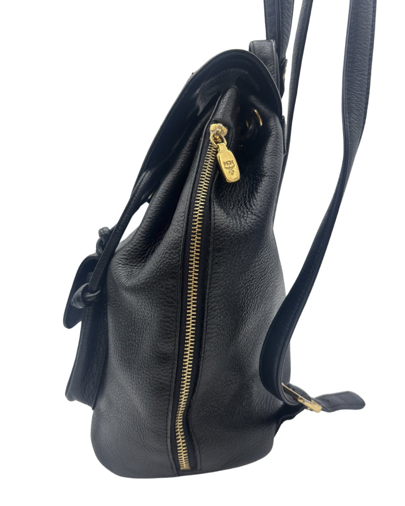 MCM Black Backpack
