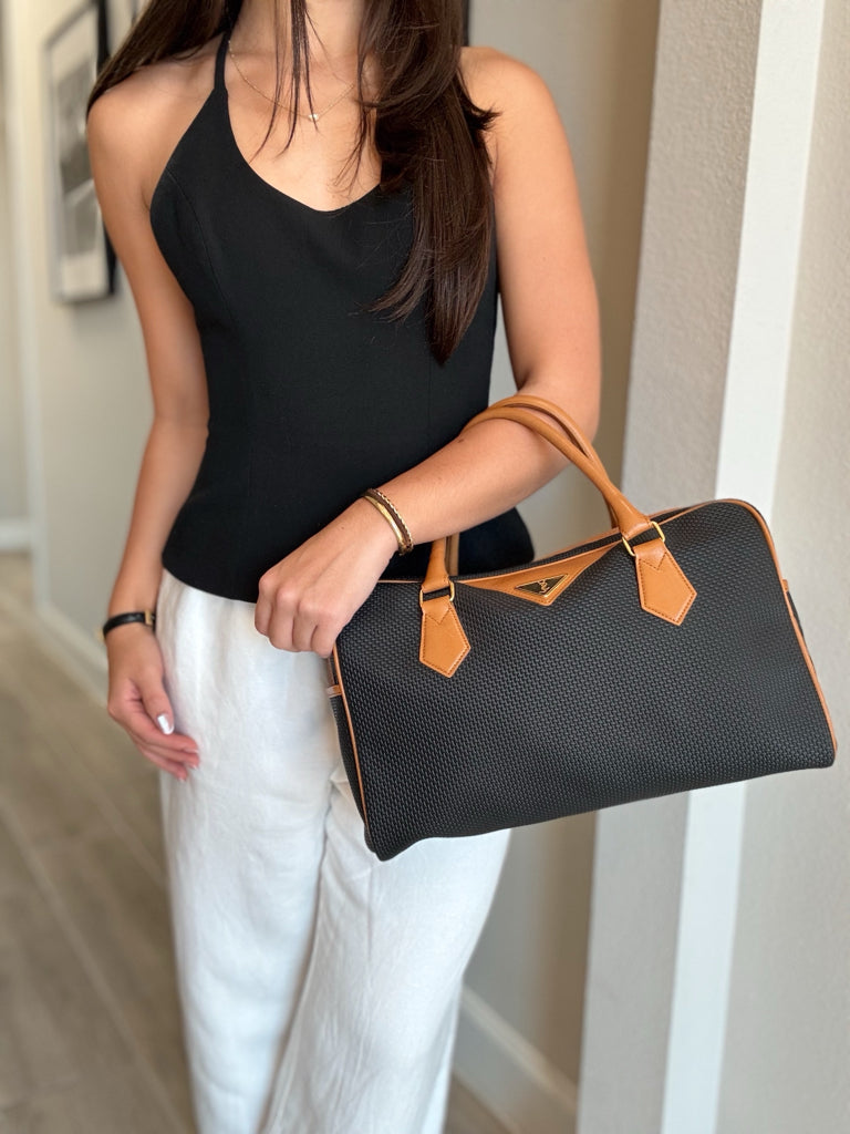 YSL Coated Canvas Doctor Bag