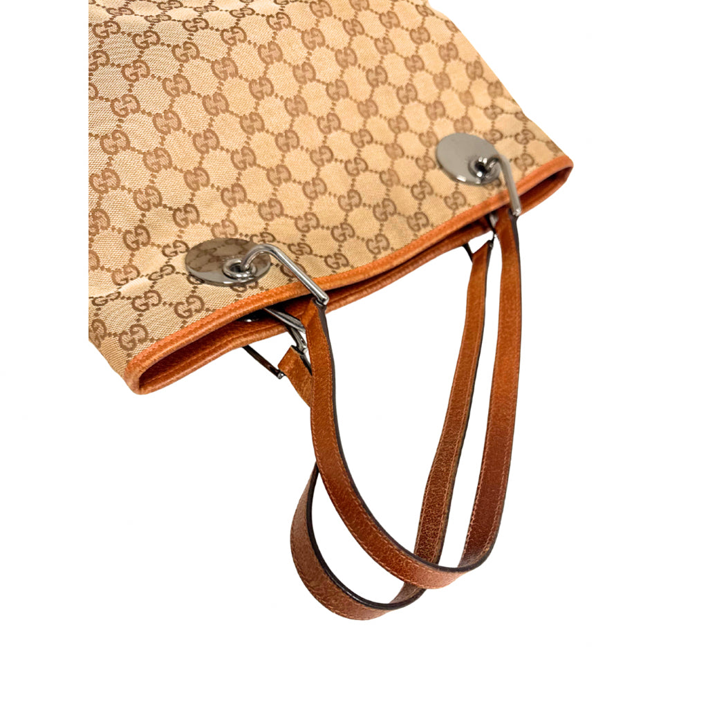 Gucci Monogram Canvas Tote