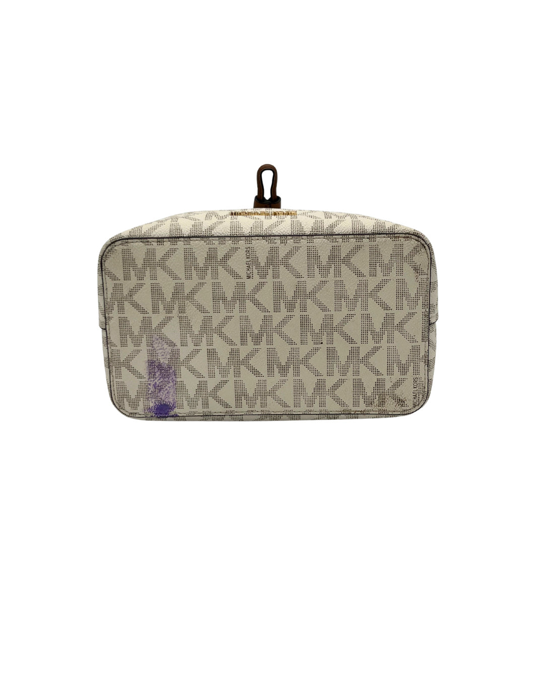 Michael Kors White Bucket Bag