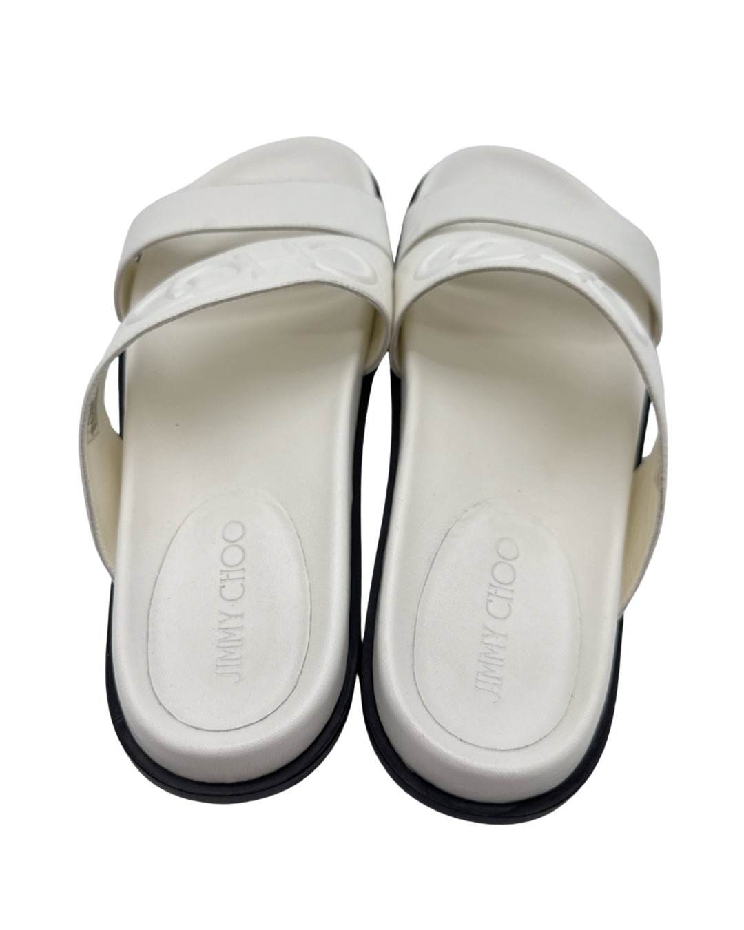 Jimmy Choo Size 40 Nappa Choo Sandals