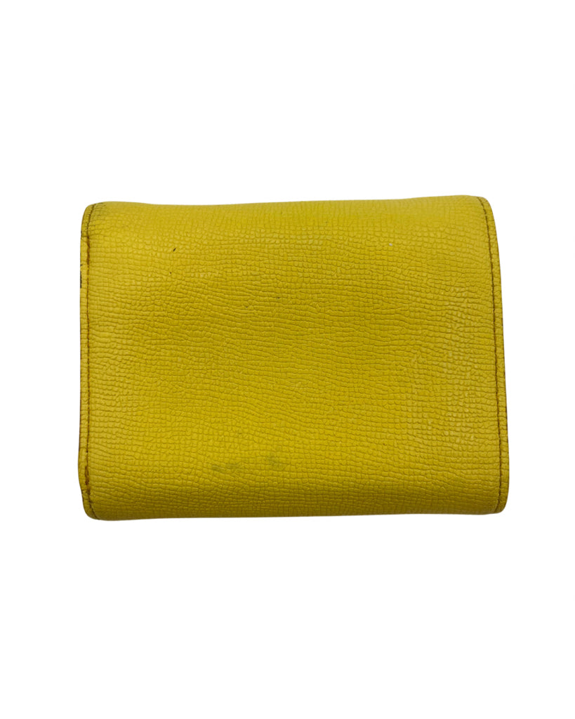 MCM Leather Envelope Flap Wallet