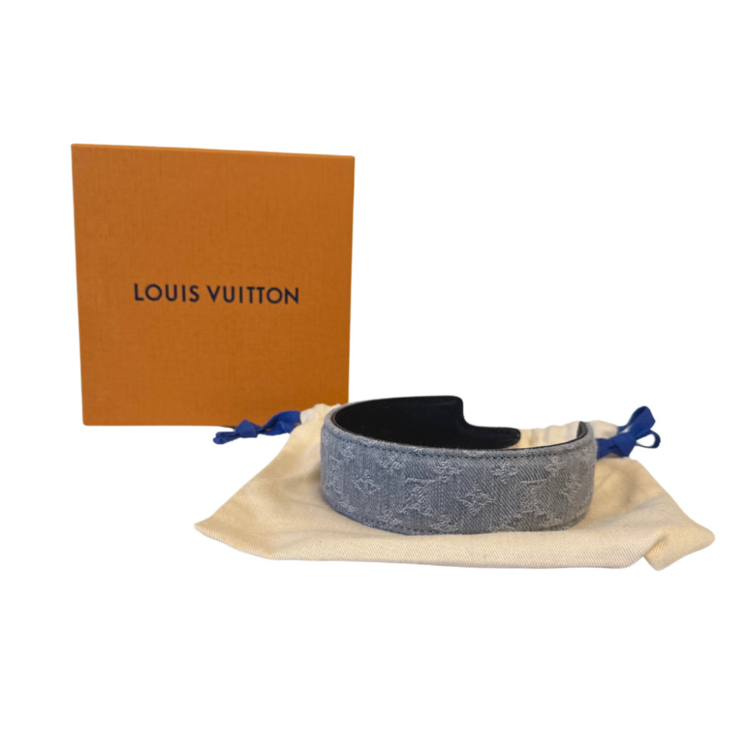 Louis Vuitton Denim Headband