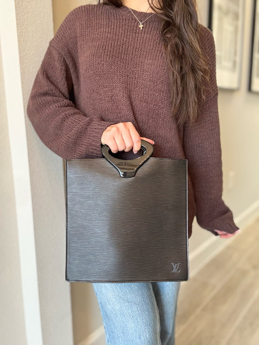 Louis Vuitton Epi Leather Hand Carry Purse