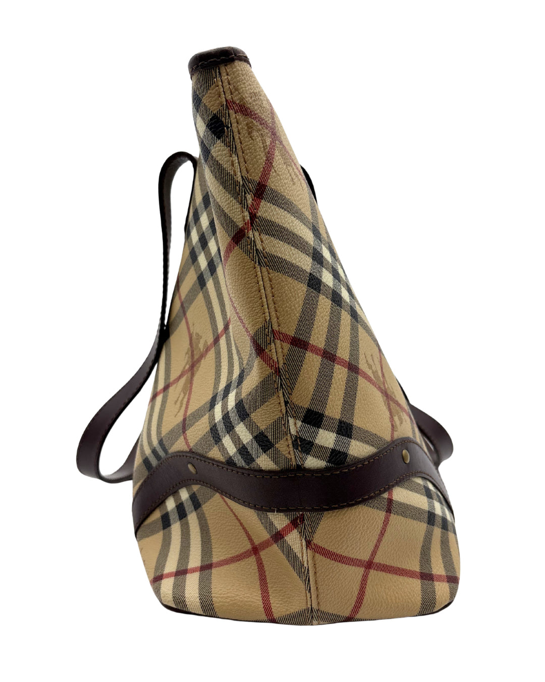 Burberry Monogram Haymarket Tote