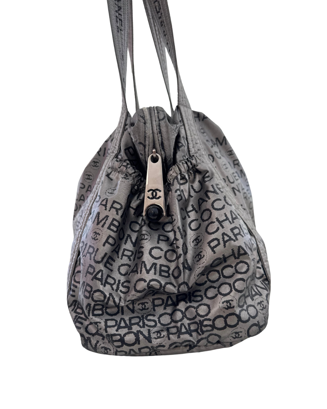 Chanel Silver Rue Cambon Bag