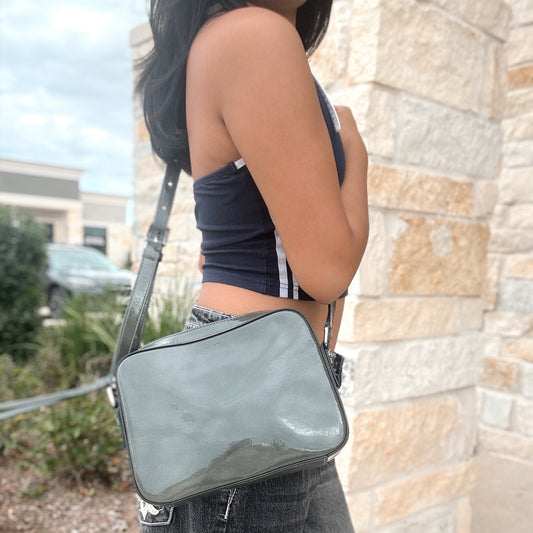 All Saints Gray Crossbody