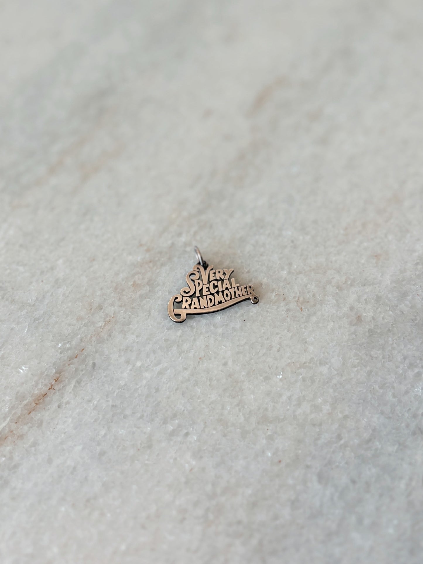James Avery Silver "Very Special Grandmother" Charm