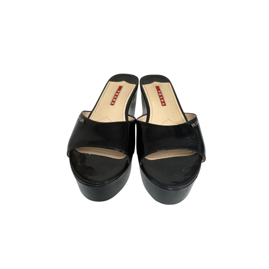 Prada Size 36 Platform Sandals