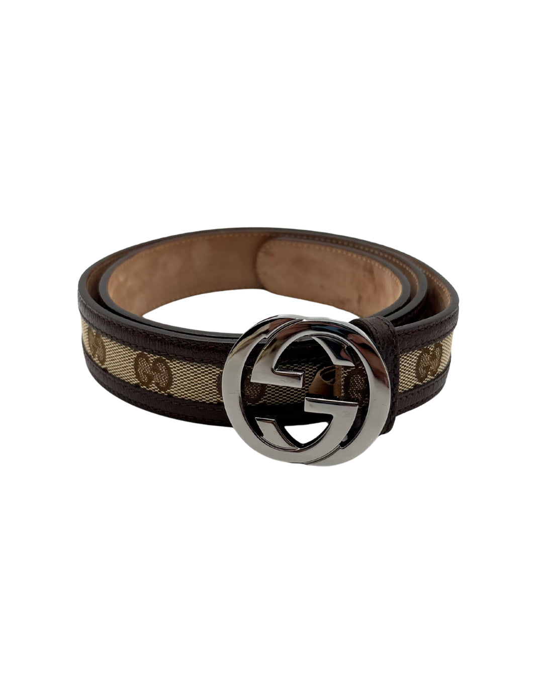 Monogram Gucci Belt