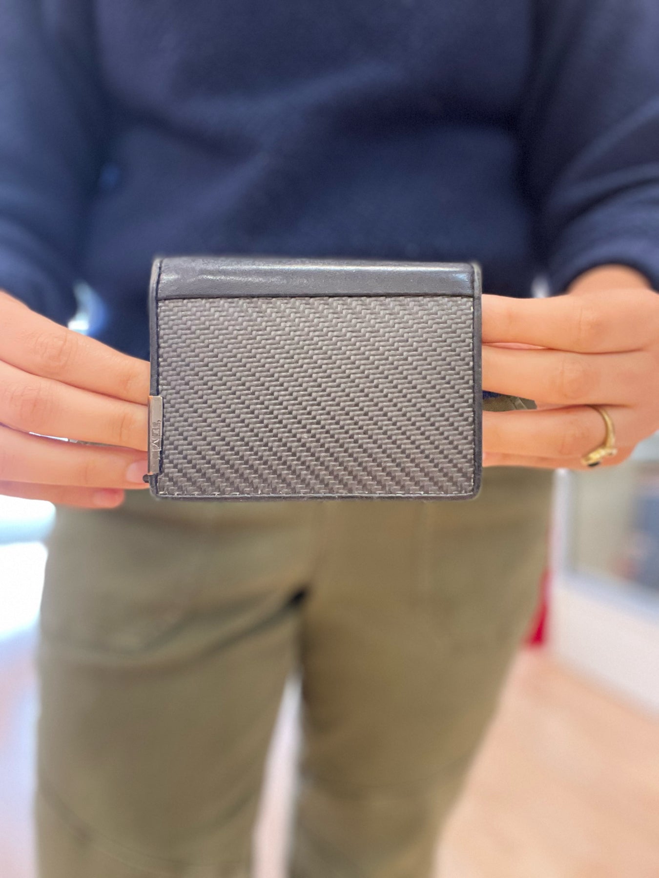 Tumi Gray Wallet