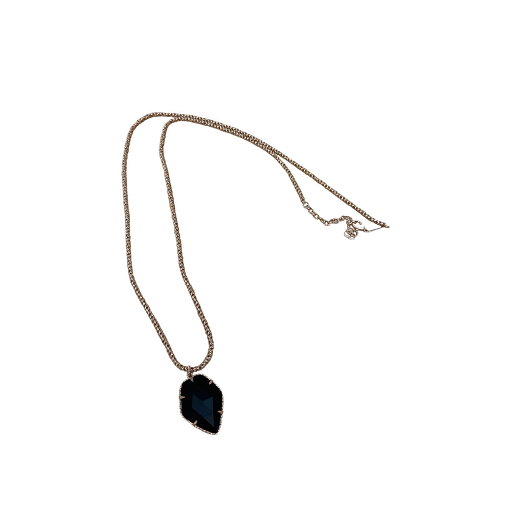 Kendra Scott Black Gem Necklace