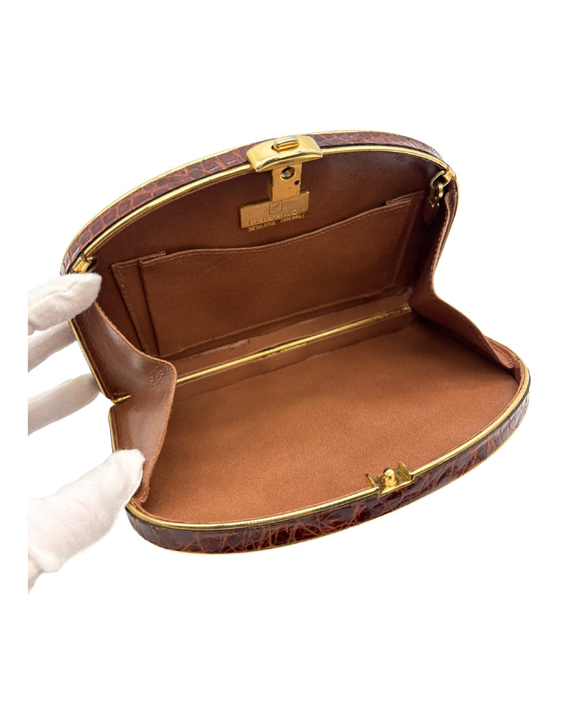 Rendl Brown Vintage 1950's/1960's Purse