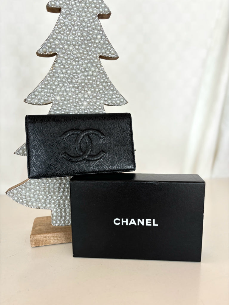 Chanel Black Wallet