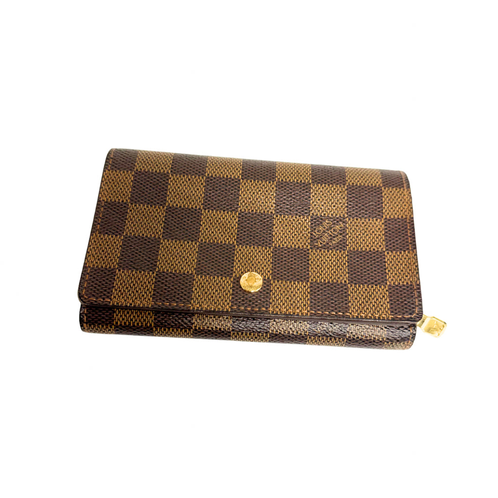Louis Vuitton Damier Ebene Tresor Wallet