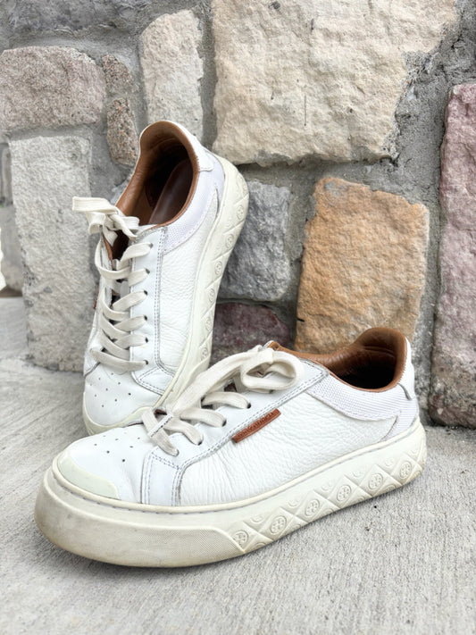Tory Burch Size 8 Ivory Shoes