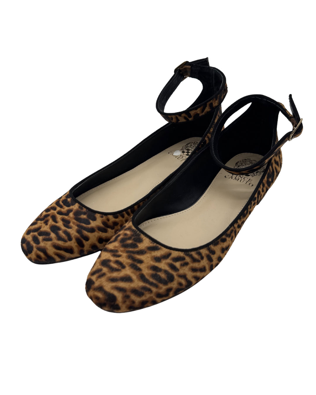 Vince Camuto Size 8.5 Cheetah Flats