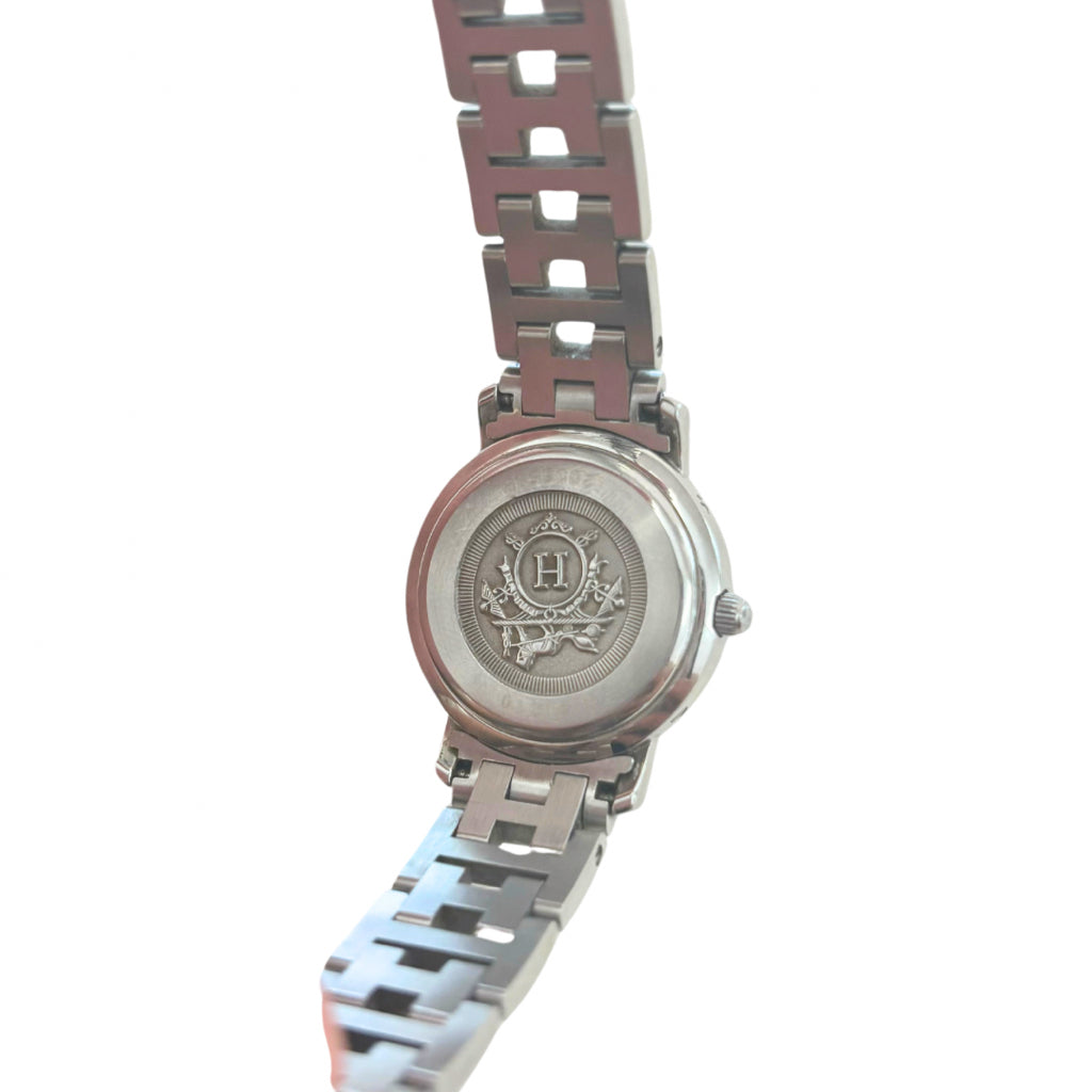 Hermes Silver Luxury Accessories Watch