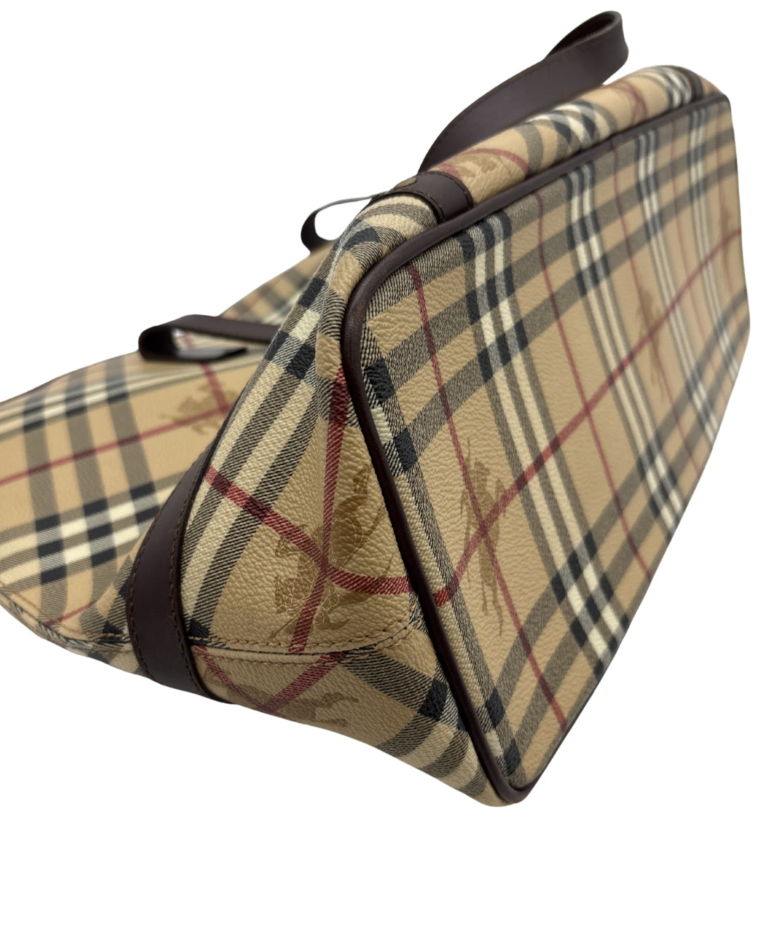 Burberry Monogram Haymarket Tote