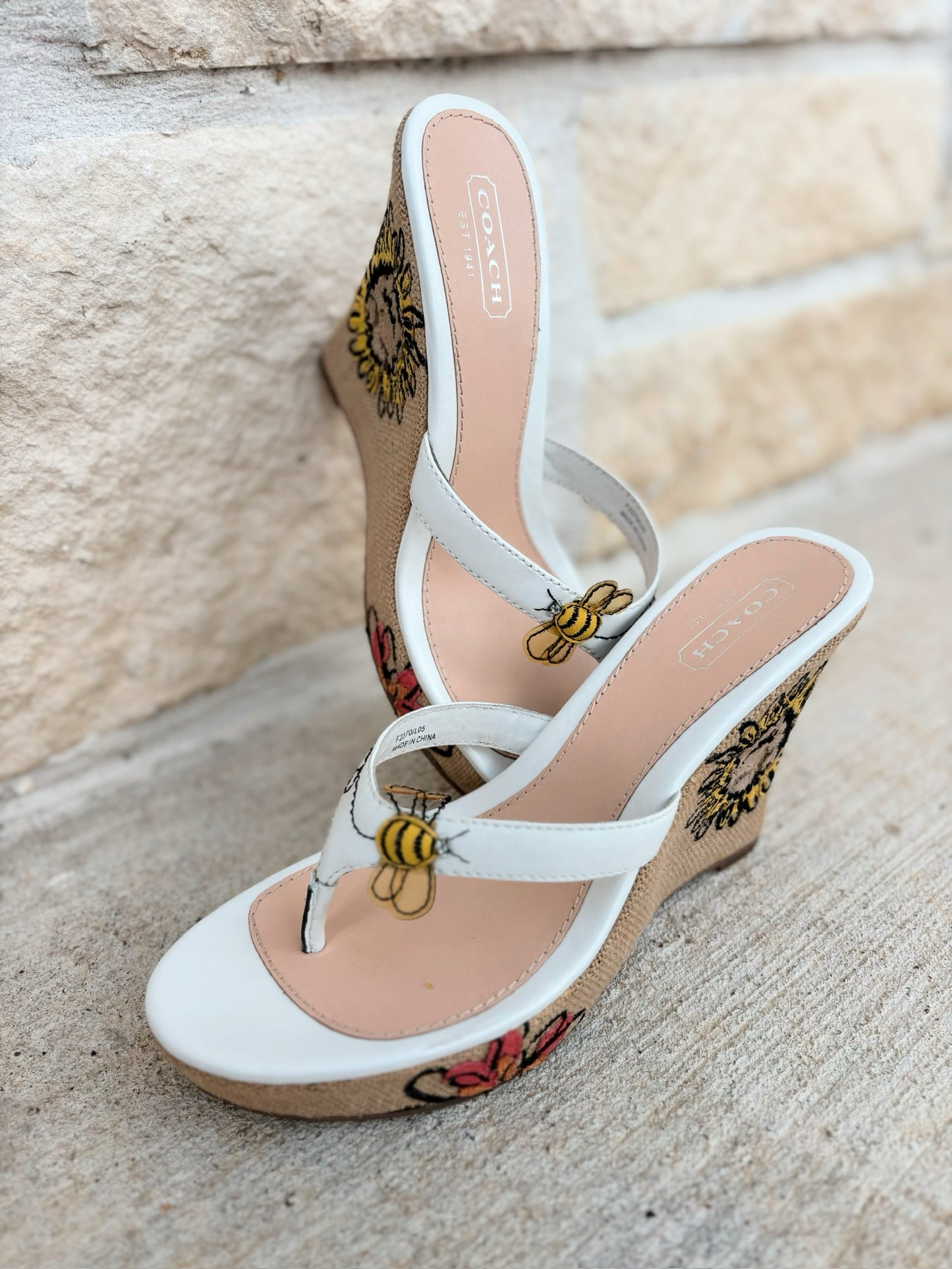 Coach Size 9 Wedges