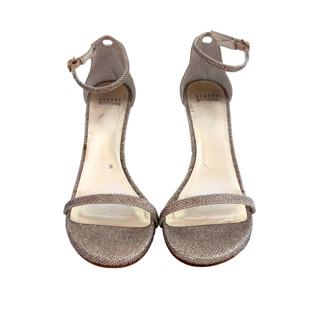 Stuart Weitzman Size 8 Silver Shoes