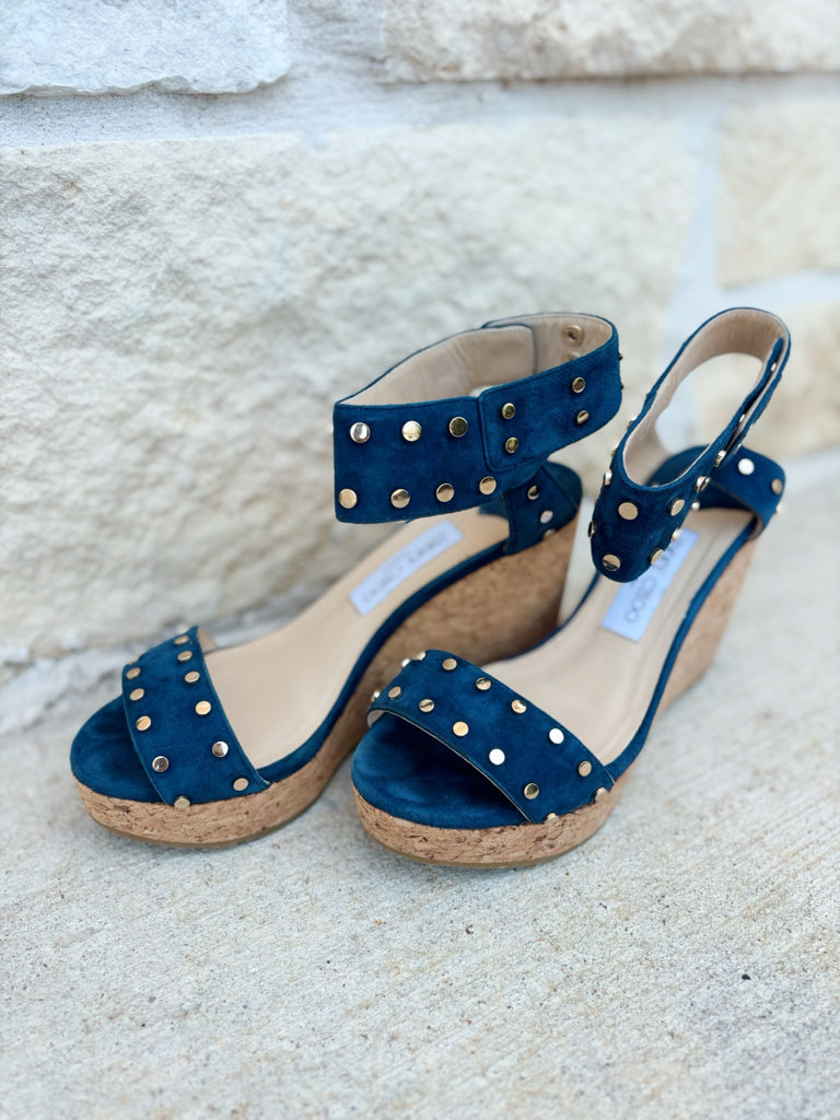 Jimmy Choo Size 38.5 Wedges