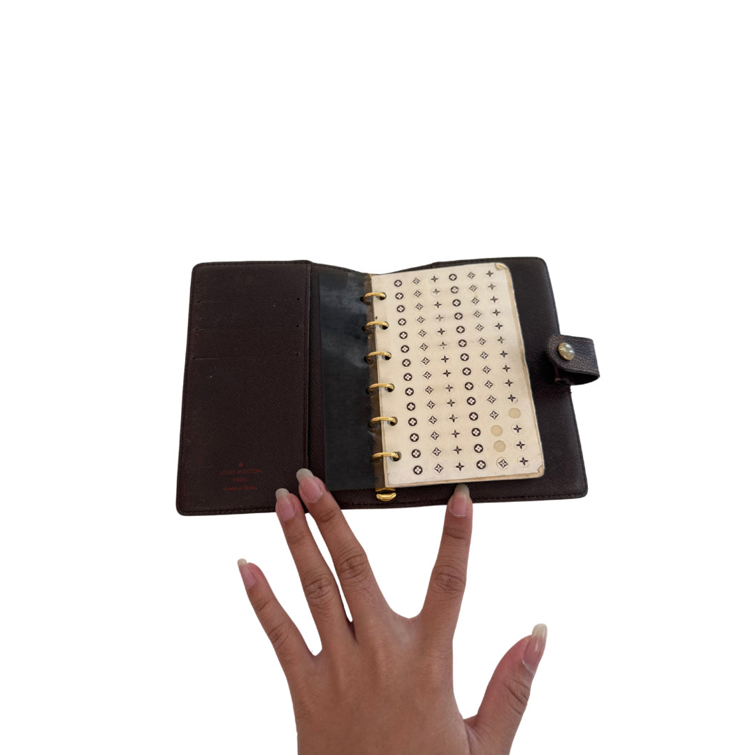 Louis Vuitton Damier Ebene Agenda PM