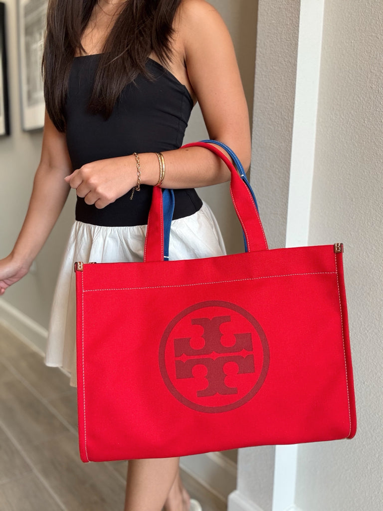 Tory Burch Multi-Color Ella Tote