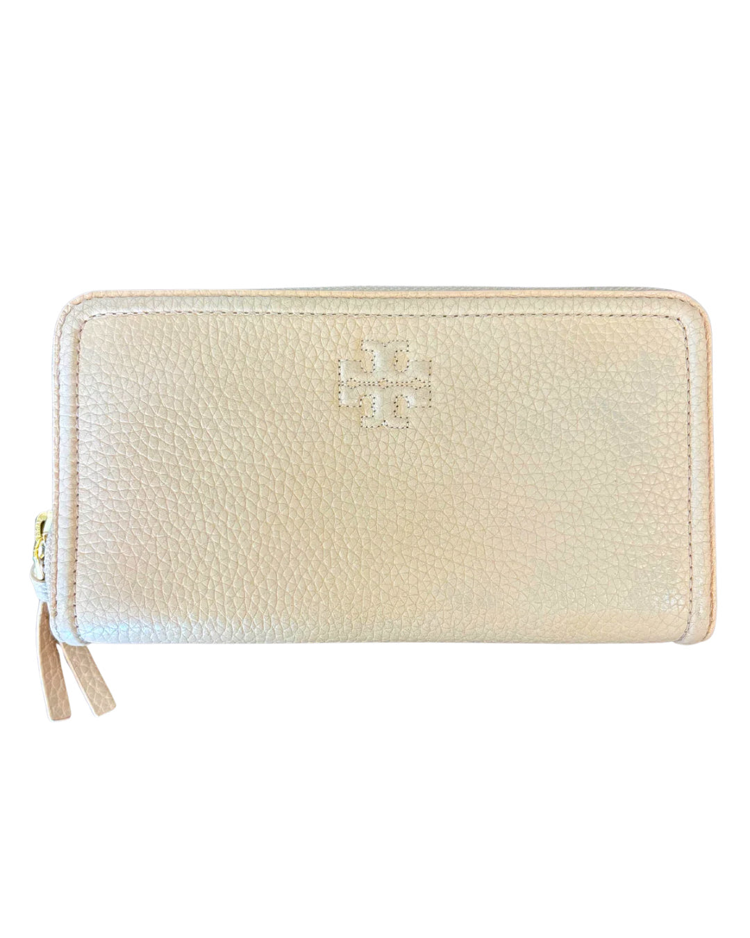 Tory Burch Leather Tote & Wallet Set