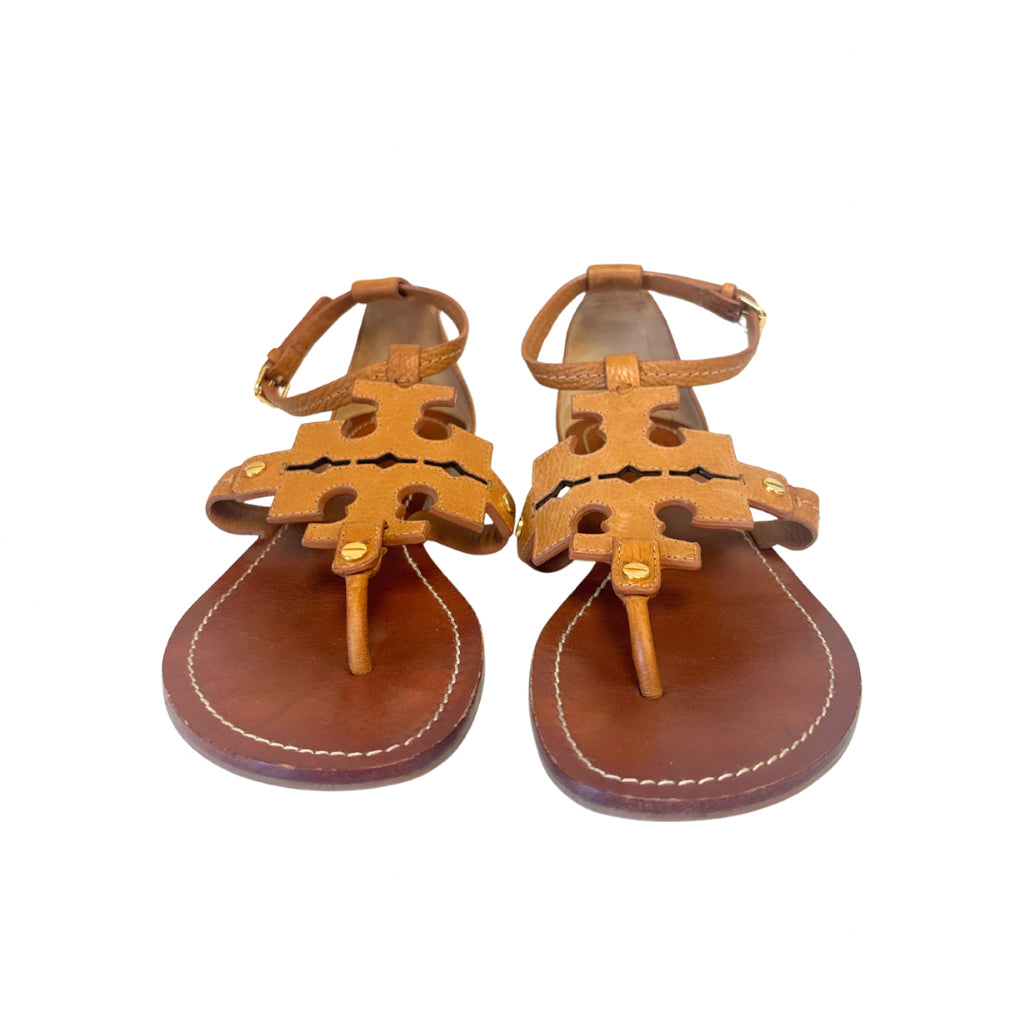 Tory Burch Size 9 Brown Sandels