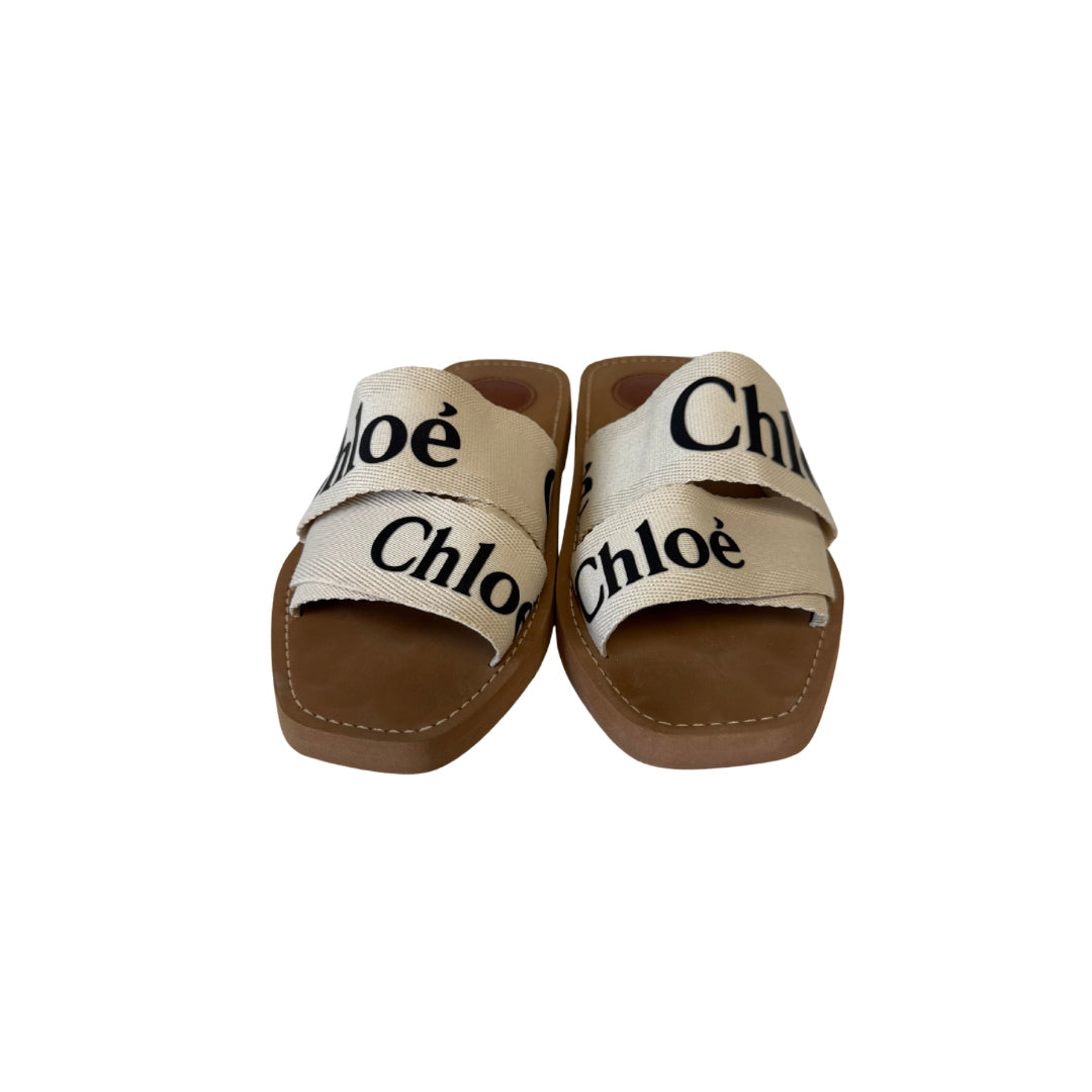 Chloe Size 38 High Summer Woody Sandals