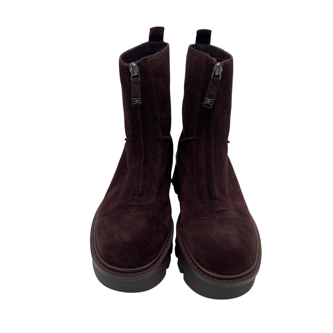 Sam Edelma Size 8.5 Brown Chunky Boots