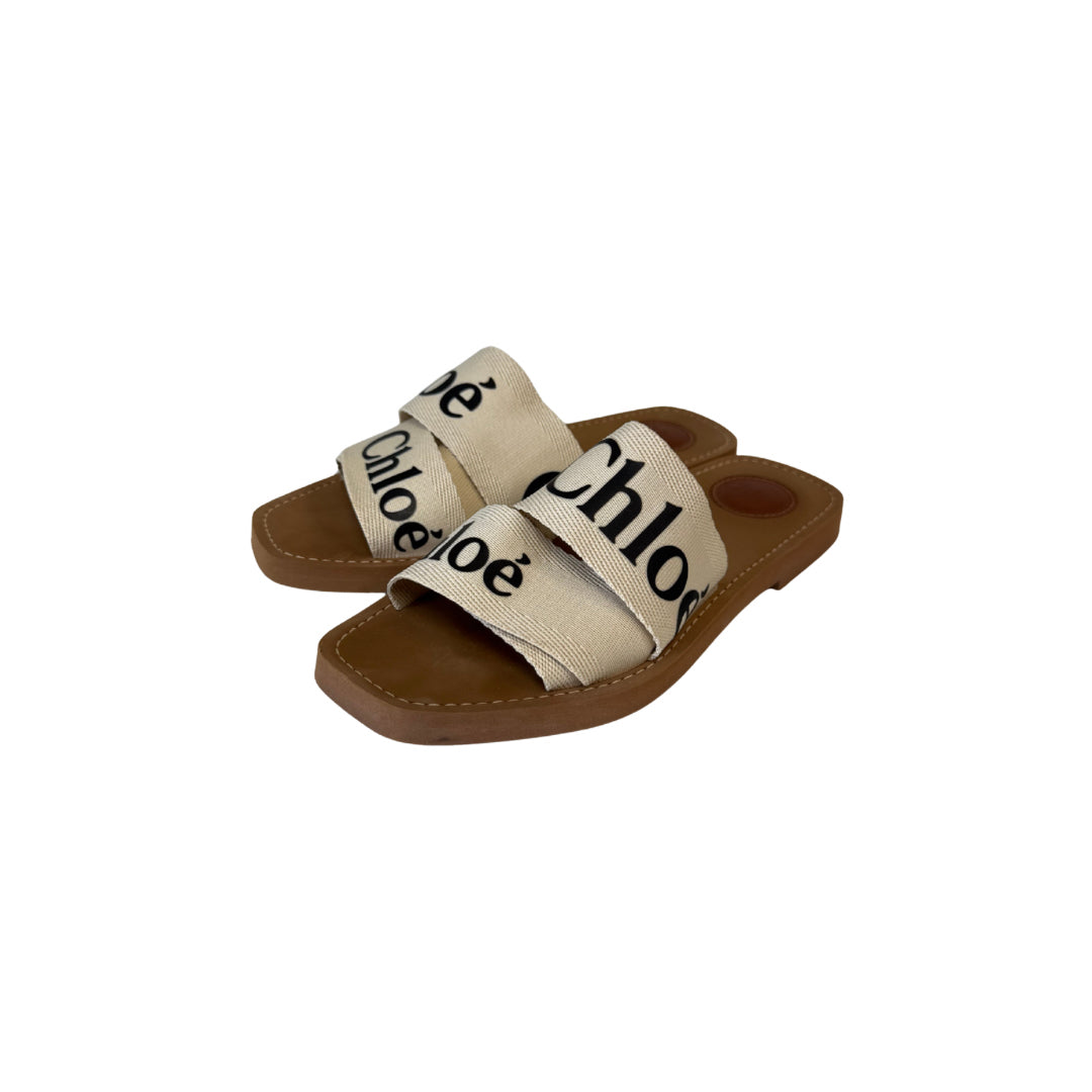 Chloe Size 38 High Summer Woody Sandals