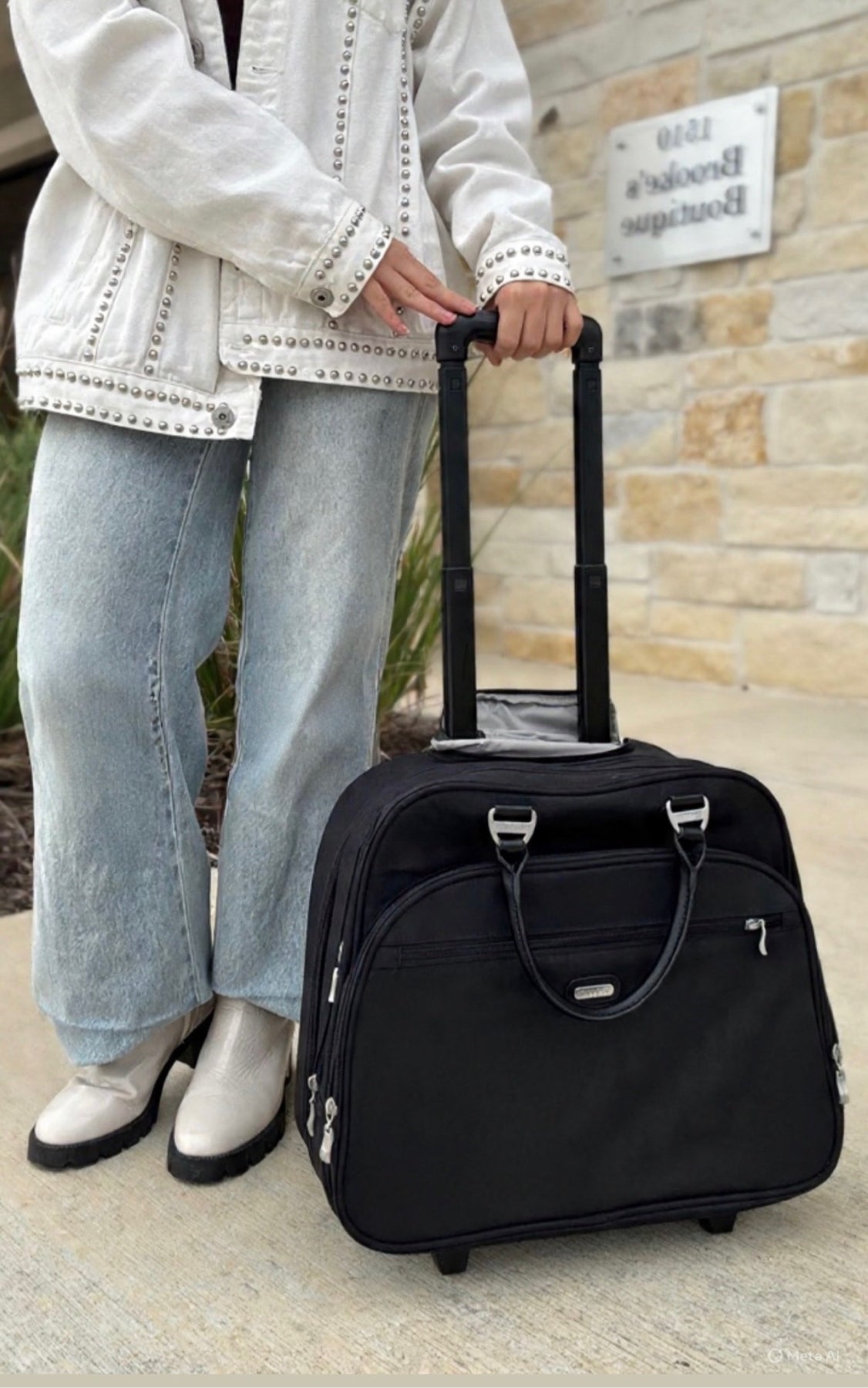 Baggallini Black Luggage