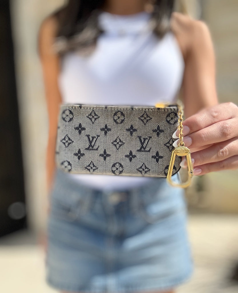 Louis Vuitton Cles Denim