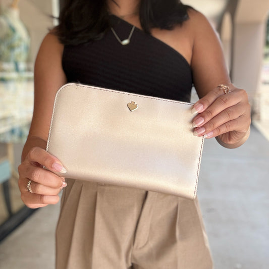 Kate Spade Pale Rose Gold Wallet