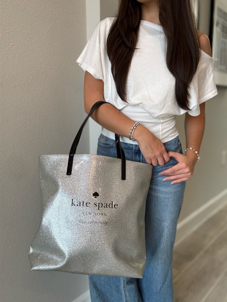 Kate Spade Silver Purse