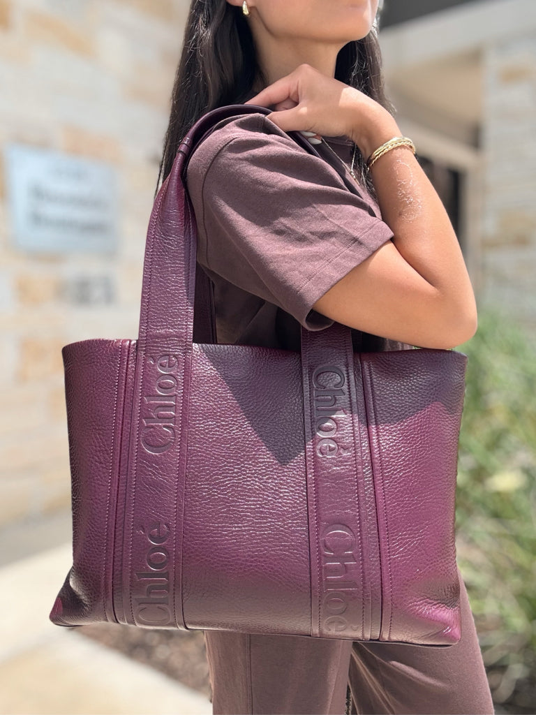 Chloe Woody Tote