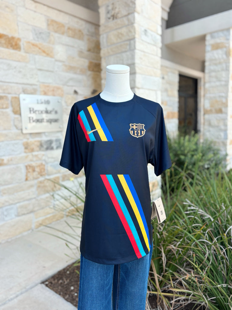Nike Size XL Barcelona Soccer Jersey